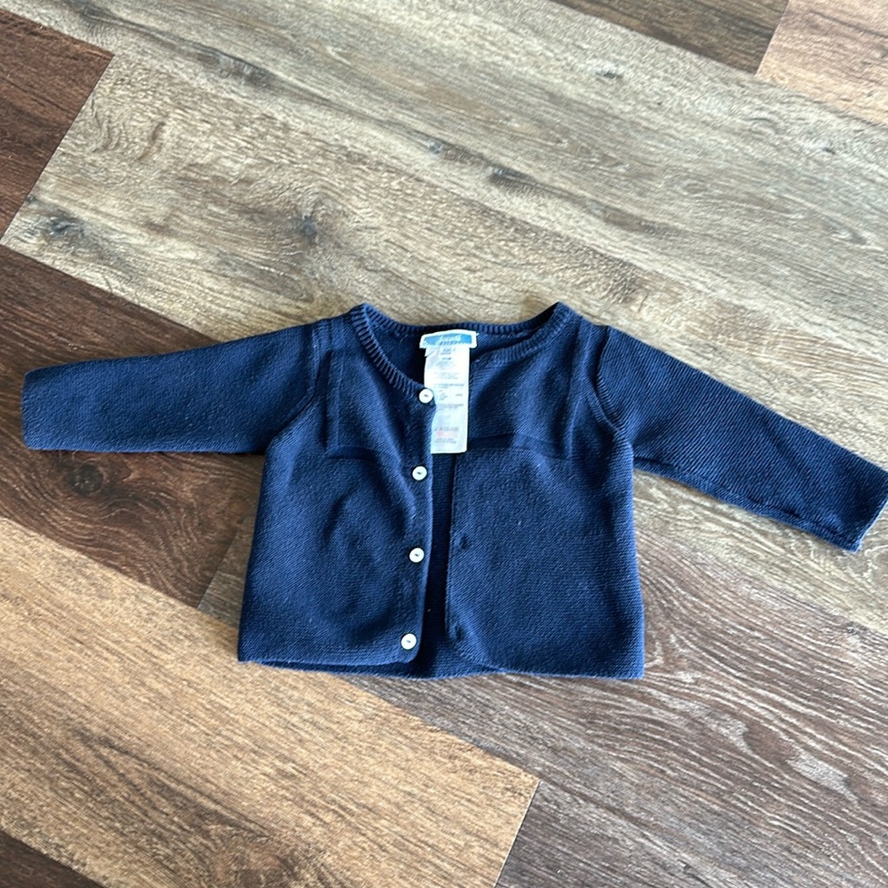 Jacadi baby unisex knit cardigan - 6m